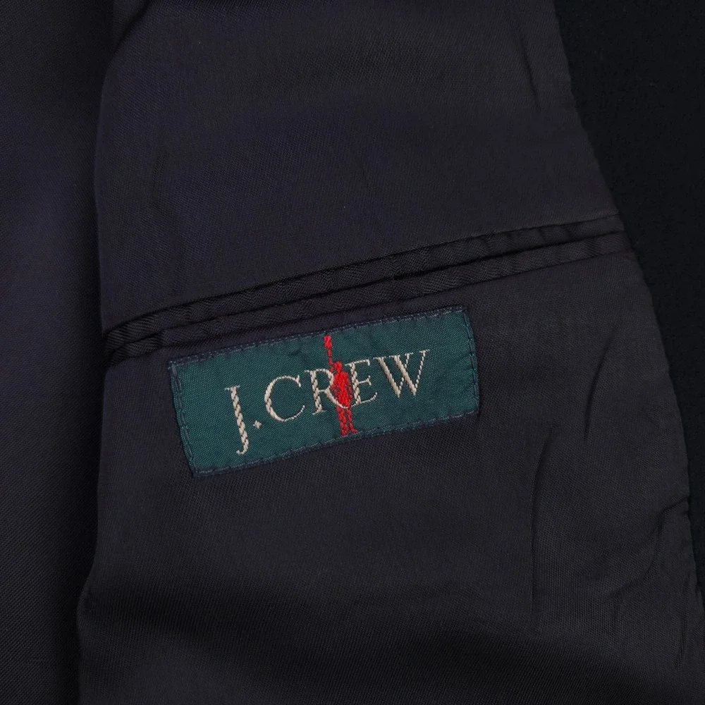 VTG J Crew Oarsman Sport Coat Size 44R Jacket Blazer Wool Cashmere Made In USA